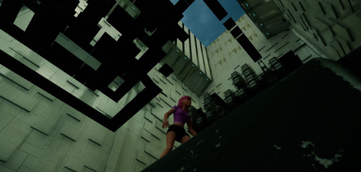 Underground level in Only High Game Screenshot 001