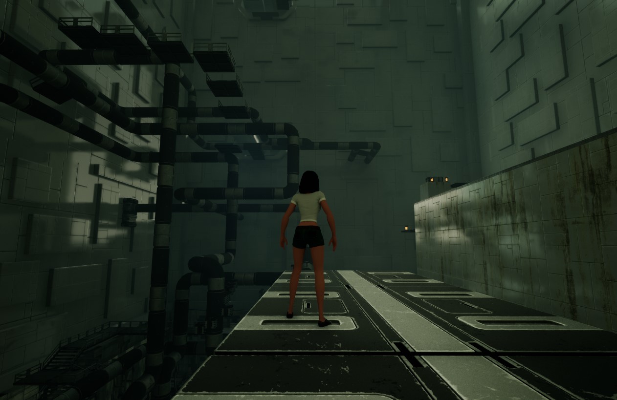 Underground level in Only High Game Screenshot 002